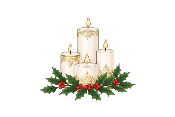 Close Up of a Decorative Carousel: Holiday Design Magic
