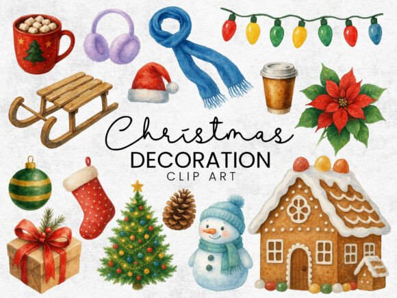 Deck the Halls: Elevate Designs with Christmas Clipart