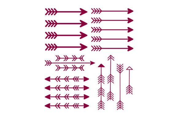 Decorative Arrow Divider Elements for Clean Design