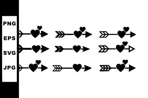 Heart Arrow Icons Set Decorative Romanti: A Designer's Guide