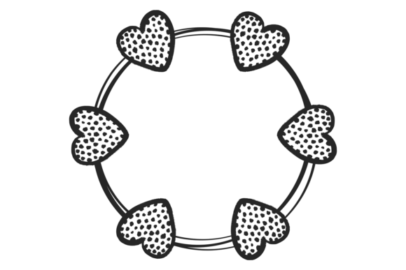 Love Frame: Romantic Borders & Decorative Heart Rings
