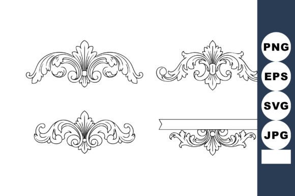 Ornamental Vintage Floral Decorative Vec: Timeless Elegance for Modern Design