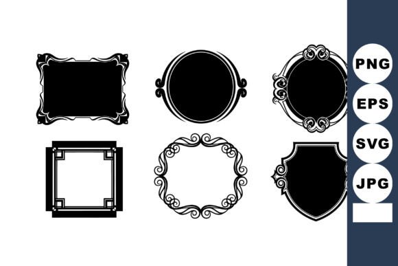 Ornate Decorative Vintage Frames Collect: A Designer's Toolkit