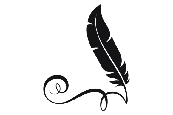 The Allure of the Curly Drawing Quill Sign Decorative Cal