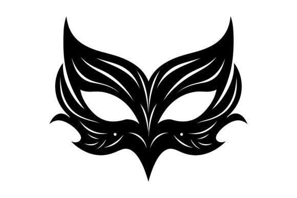 Unveiling the Artistry of the Decorative Carnival Mask Silhouette