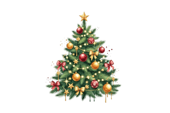 Watercolor Christmas Tree Decorative Art: A Designer's Guide